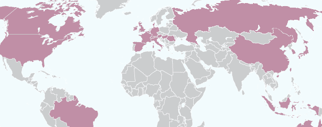 world map